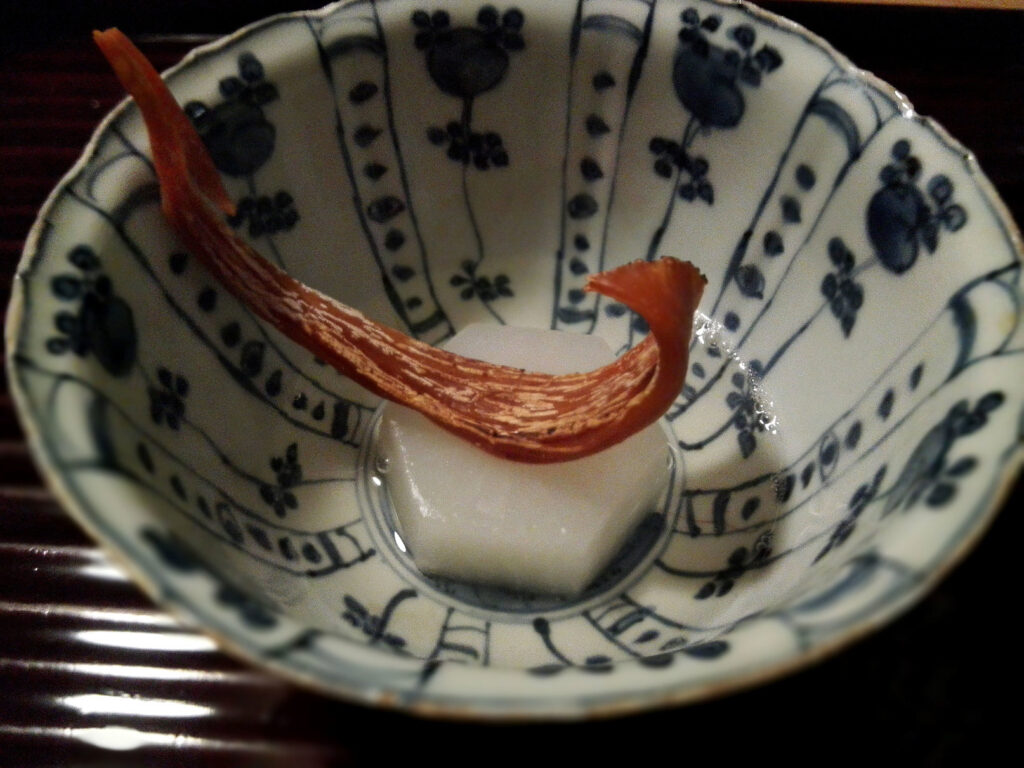 唐墨と辛味大根