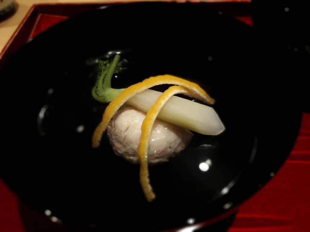 松葉ガニの真薯