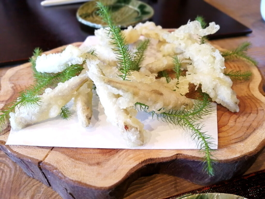 ワカサギの天ぷら